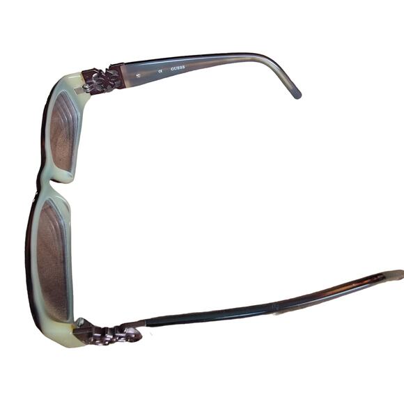 Guess Eyeglasses Women's Brown Rectangle Gu1572 - Picture 7 of 8